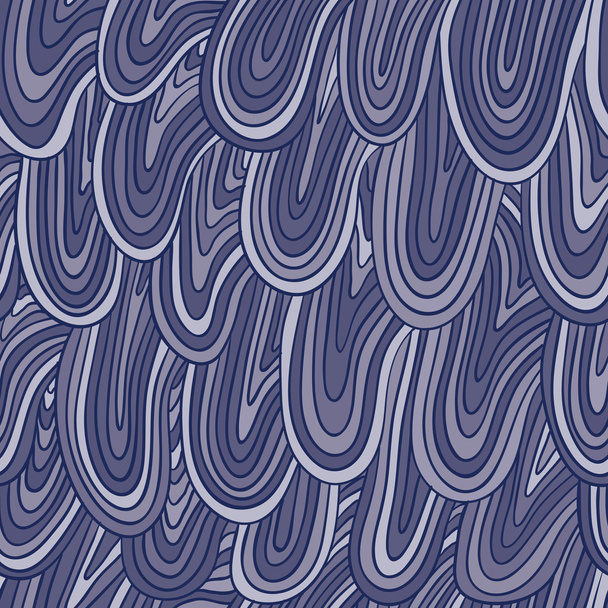 Funky style monochrome seamless pattern. - ベクター画像