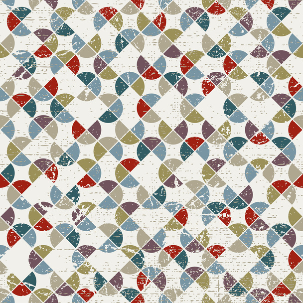 abstraktní mozaika bezešvé pozadí, vektorové geometrické bezešvé p - Vektor, obrázek