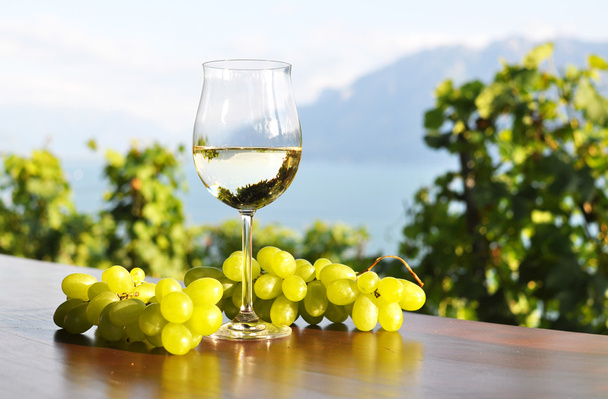Vinho e uvas - Foto, Imagem