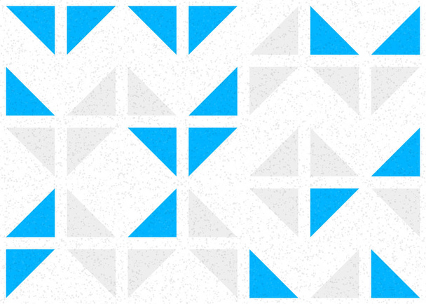 Abstraktes geometrisches Muster, generative rechnerische Illustration - Vektor, Bild