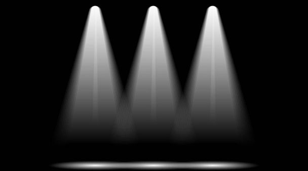 Темный фон с линиями и прожекторами в Studio, световые вспышки особого эффекта, абстракции и текстуры
 - Фото, изображение