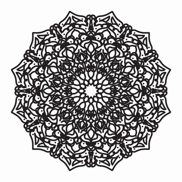Vector round abstract circle. Mandala style. EPS 10 - Vektor, obrázek