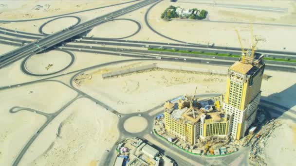 Aerial view expressway Dubai - Footage, Video