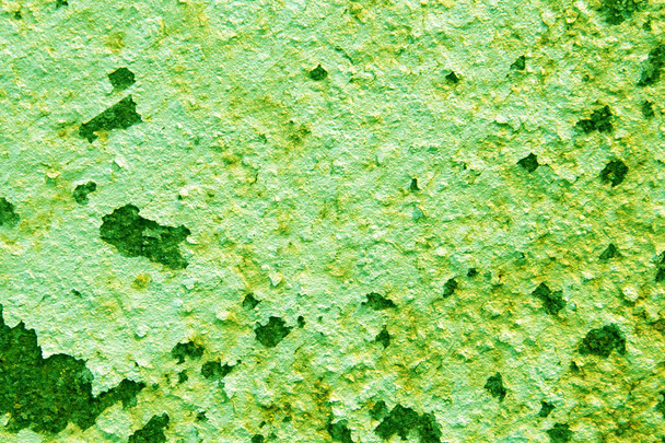 green, uneven grungy texture, abstract colorful background. Templates for postcards and posters. copy space - 写真・画像
