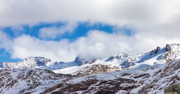 Glacier Canadian Mountain Landscape. - Foto, Bild