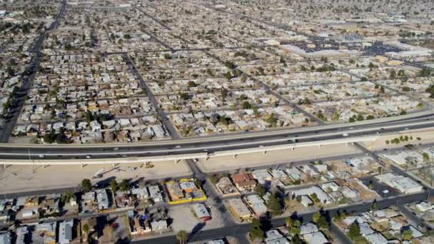 moderne Highway en voorsteden ontwikkeling in Las Vegas - Video