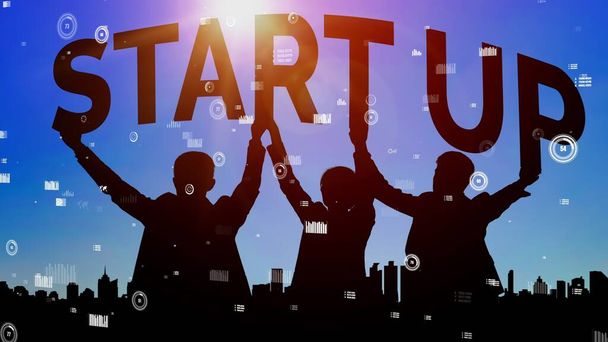 Start Up Business of Creative People conceptual - Foto, imagen