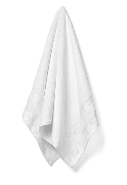 asciugamano cotone bagno bianco panno spa tessile - Foto, immagini