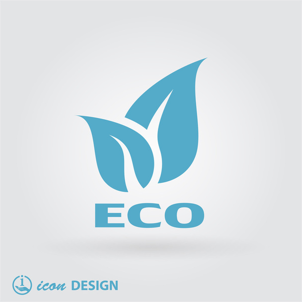Eco icon - Vector, Image