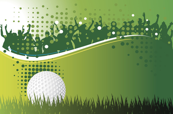 Golf game - Vector, Image