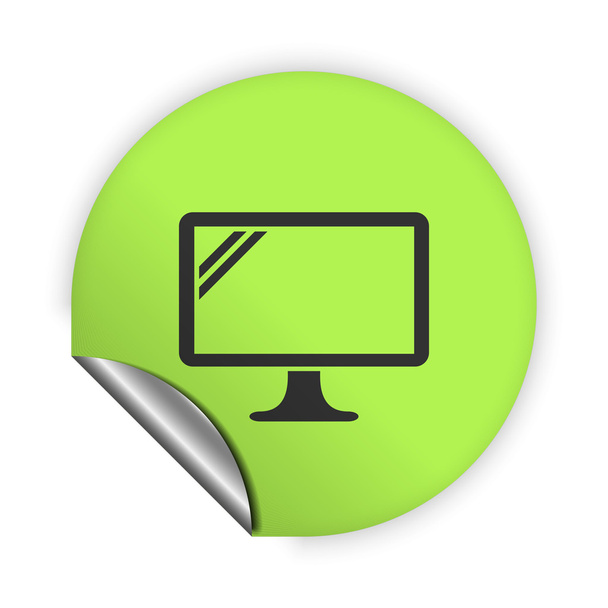 Computer icon - Вектор,изображение