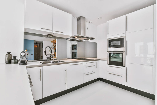 Luxury kitchen design - Valokuva, kuva