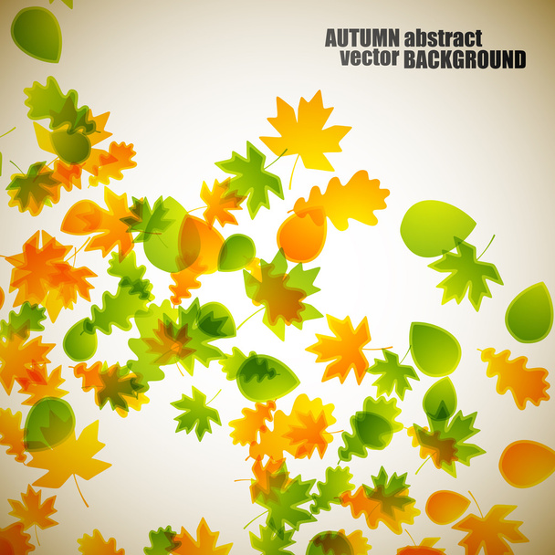 秋の背景 - ベクター画像