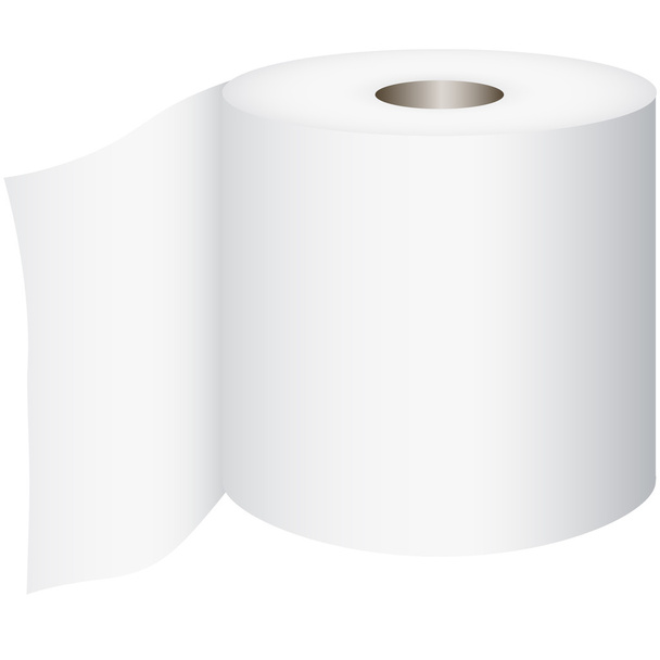 Toilettenpapier - Vektor, Bild