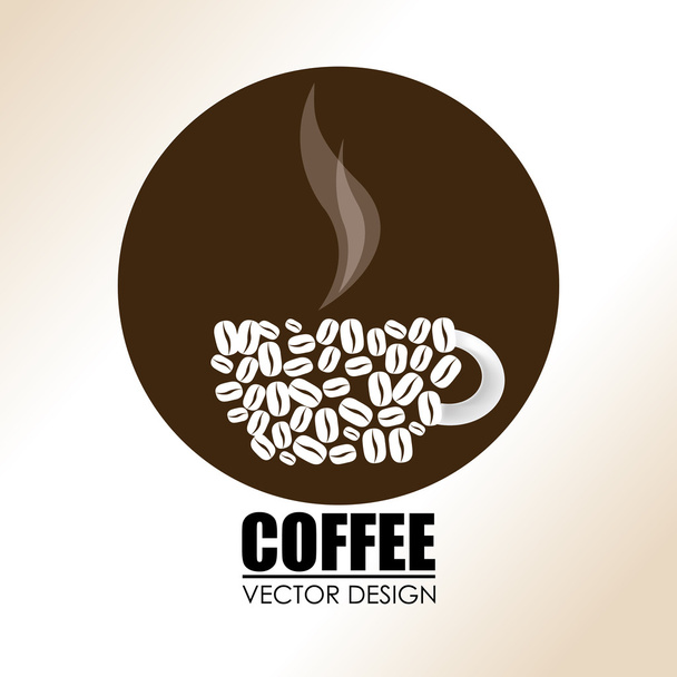 Coffee design - Vektör, Görsel