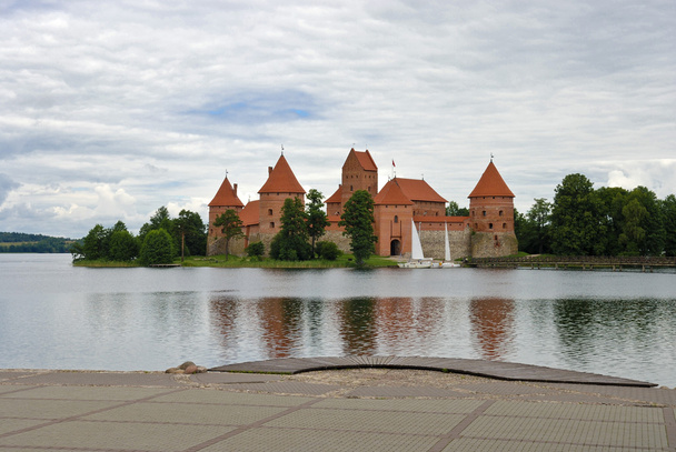 Замок Trakai в Литві - Фото, зображення