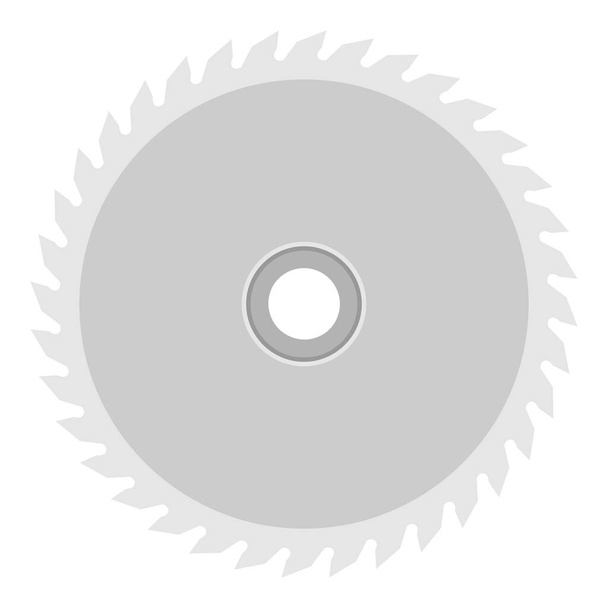 Circular saw blade isolated on white background - 写真・画像