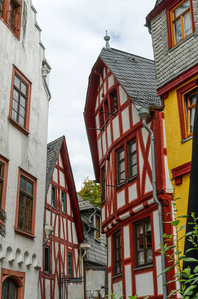 Romantica stradina nel centro storico di Limburgo an der Lahn - Foto, immagini
