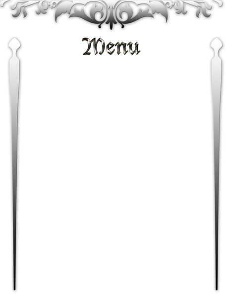 wedding menu - Фото, зображення