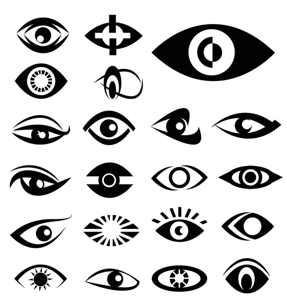 Eyes designs vecteur
 - Vecteur, image
