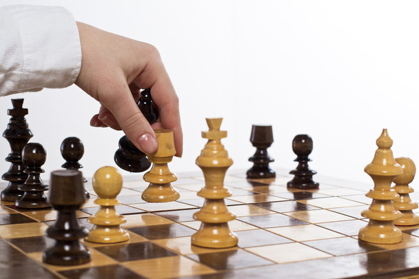 Jogo de xadrez
 - Foto, Imagem