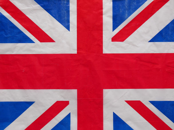 Vlag onder Britse vlag - Foto, afbeelding