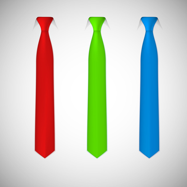 Neck ties collection. Vector illustration - Vector, Image