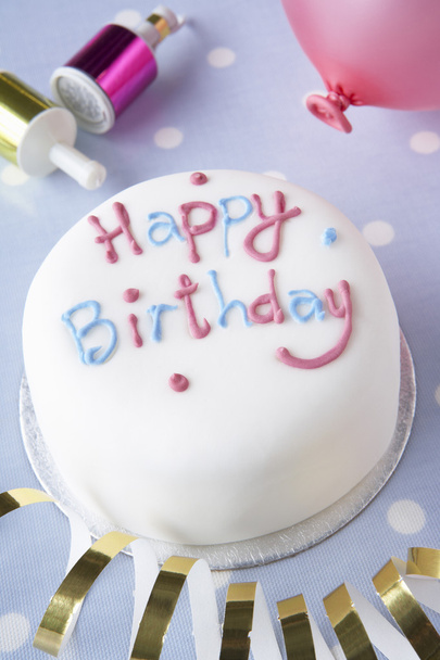 A birthday cake - Фото, зображення