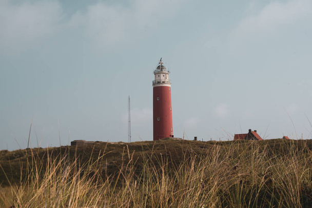 lighthouse on the coast of the North Sea - Fotó, kép