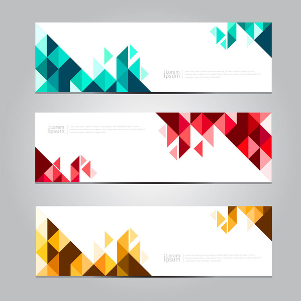 Vector abstract graphic design Banner Pattern background web template. - Vector, Image