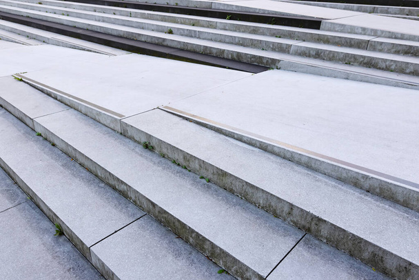 concrete steps in the city - Фото, изображение