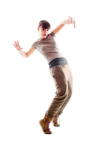 světlé fotografie temperamentní tanečnice - Fotografie, Obrázek
