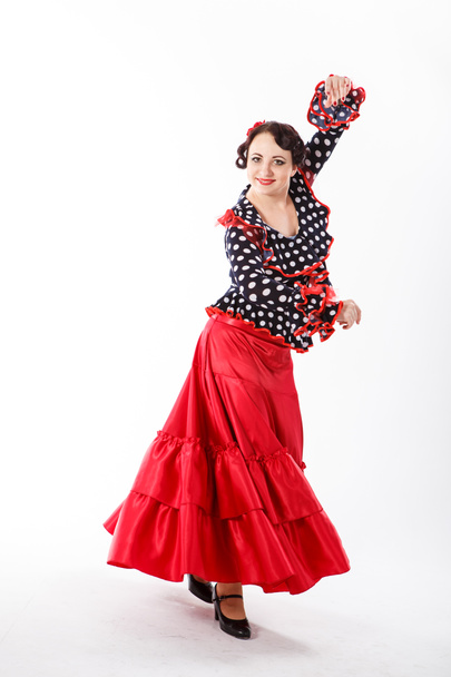 іспанський жіночий фламенко, танцівниця - Фото, зображення