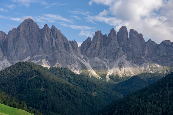 Summits of the Odle Group. South Tyrol. Dolomites. - Photo, Image