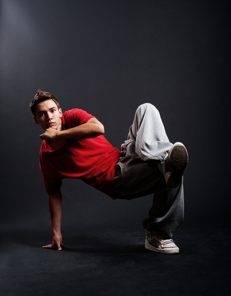 Cool breakdancer in pose - Photo, Image