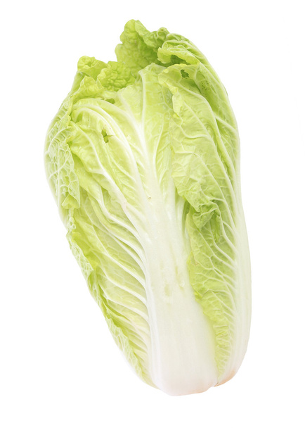 chinese cabbage isolated on white background - Fotoğraf, Görsel