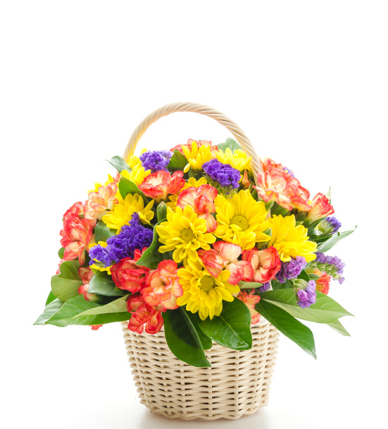 μπουκέτο λουλούδια σε ένα βάζο - Φωτογραφία, εικόνα