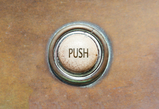régi gomb - push - Fotó, kép