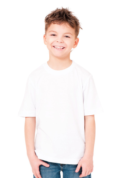 T-shirt on boy - Fotó, kép