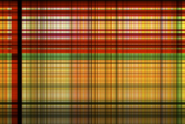 Cruz Tartan padrão vermelho e verde - Tabela de roupas xadrez
 - Foto, Imagem