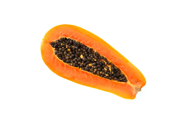Papaya isolato su bianco
 - Foto, immagini