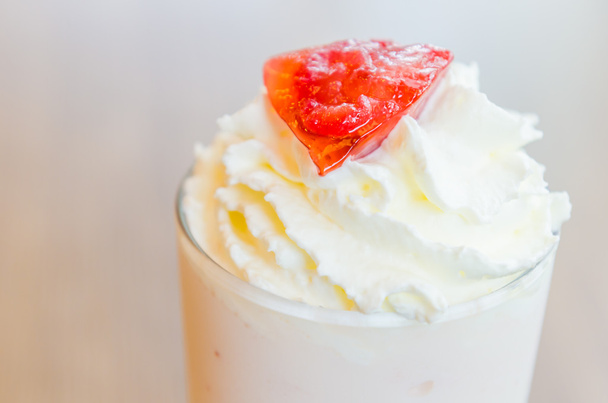 Strawberry smoothie - Fotoğraf, Görsel