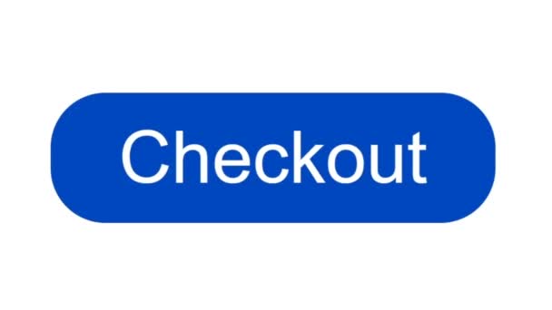 Mouse Cursor Slides Over And Clicks Checkout. Device Screen View of Cursor Clicking Checking Out Purchase Online Software. Viewpoint Over The Internet Network Website. - Footage, Video
