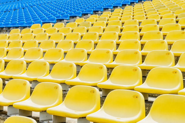Estádio Assentos
 - Foto, Imagem