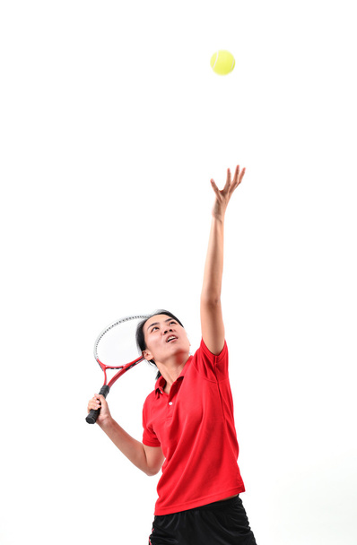 tennis player isolated - Фото, зображення
