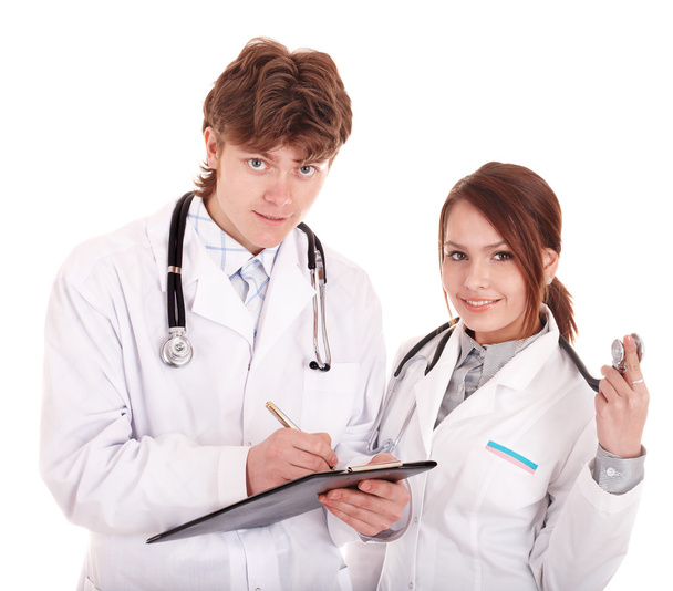 Group of doctor with folder. - Photo, Image