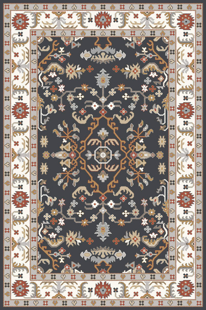 Tappeto e tappeti disegni con texture in difficoltà e colori moderni - Foto, immagini