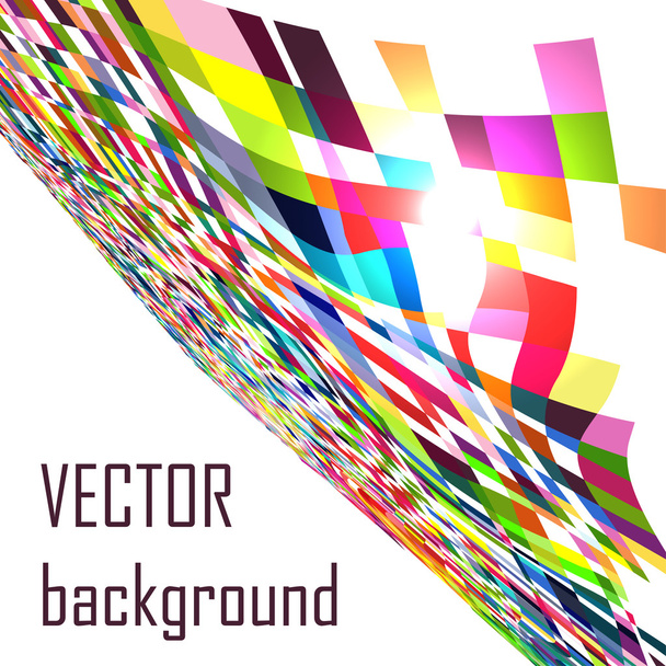 Abstract explore square mosaic vector background - Vektor, kép