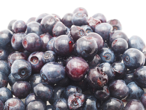 Blueberries on white background - Фото, зображення