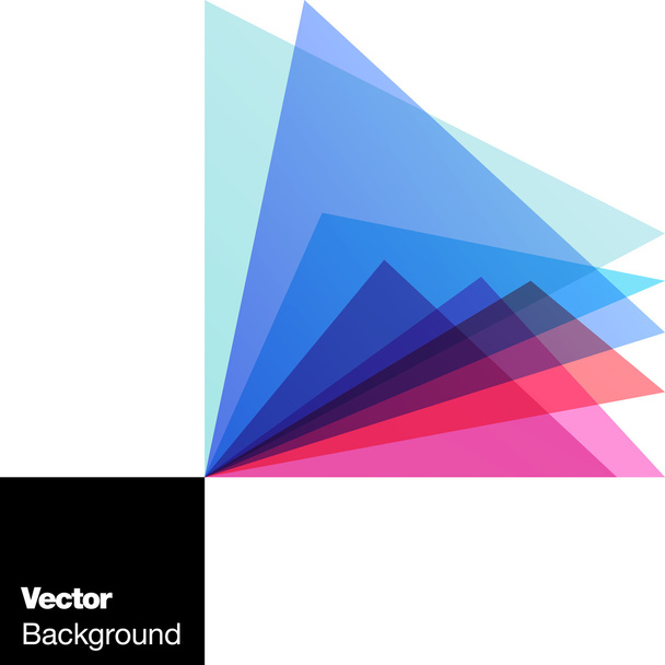 Abstract geometric background. Vector illustration for flyers, posters, banners. - Vektor, kép
